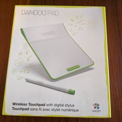 Wacom Wireless Bamboo Touch-Pad with Digital Stylus (CTH300K)