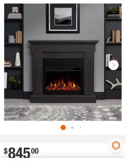 Wall electric fireplace