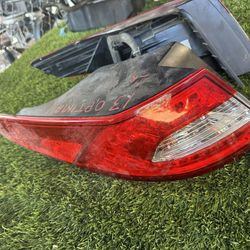 2013 Tail Lights Kia Optima