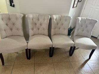 4 Upholstered Chairs