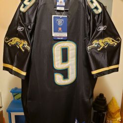 NFL Jacksonville Jaguars David Garrard#9 Stitched Jersey Brand Reebok Size 54