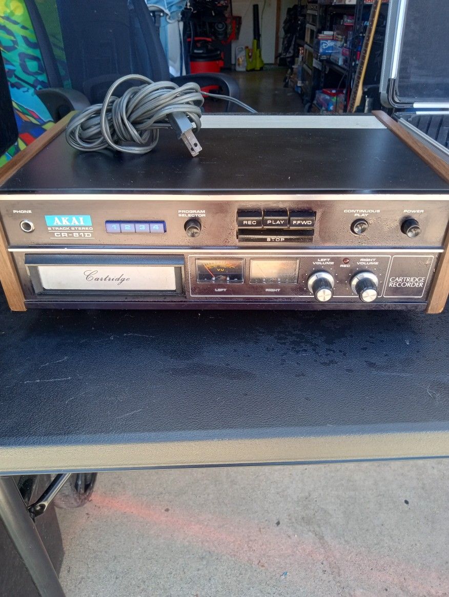 AKAI 8 Track Player, Recorder