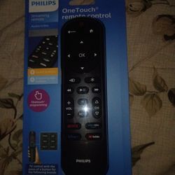 Phillips one touch remote control