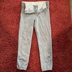 Size 34 gray baseball pants