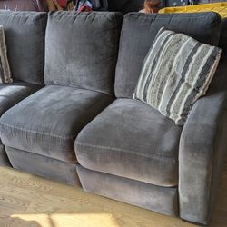 Free 84"sofa with recliners