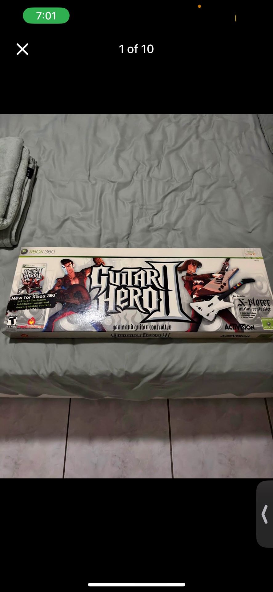 Xbox 360 Guitar Hero Controller