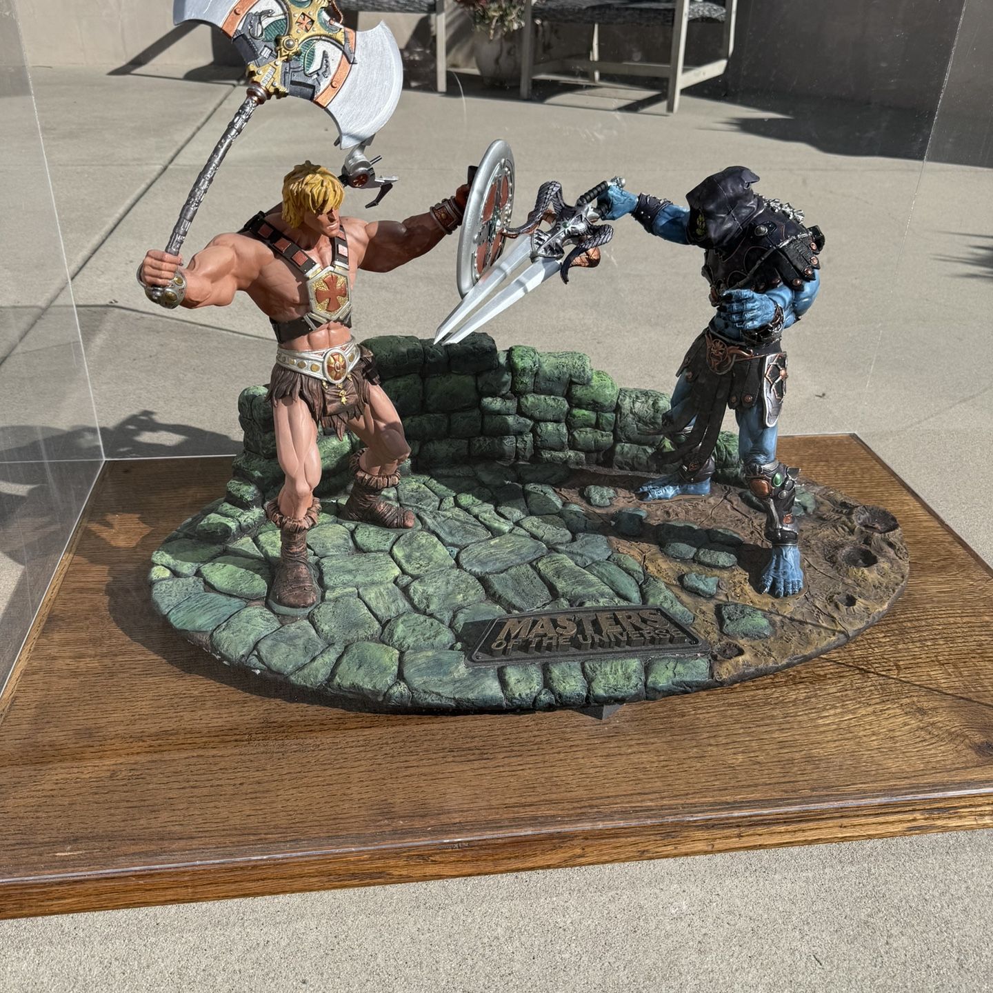 RARE 1 Of 1 Masters Of the Universe Statue Set