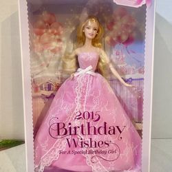 2015 Happy Birthday Pink Barbie
