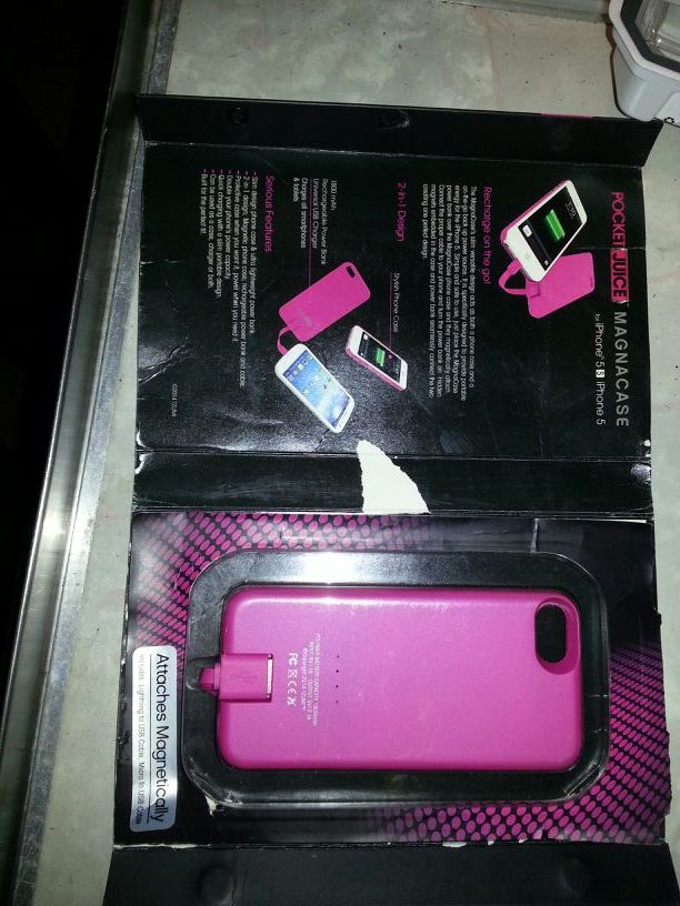 POCKET JUICE MAGNACASE FOR IPHONE 5, 5S