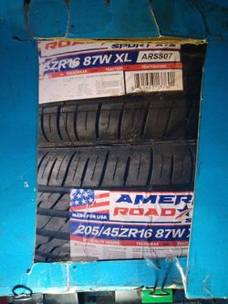 TIRE 205 45 16 each Installed ELMOFLES