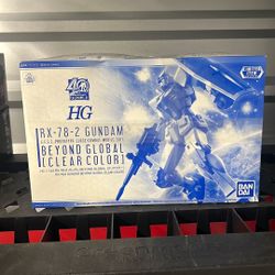 HG1/144 RX-78 Gundam Beyond Global Gundam Base Limited Clear