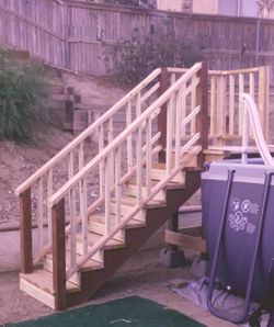 Aboveground Pool Deck