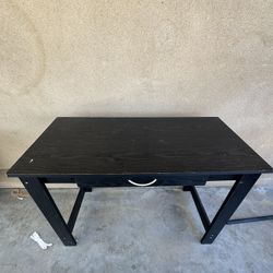 Black Office Desk