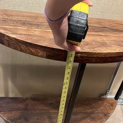 Hardwood Half Found Table