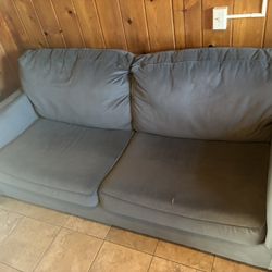 Blue Green Couch