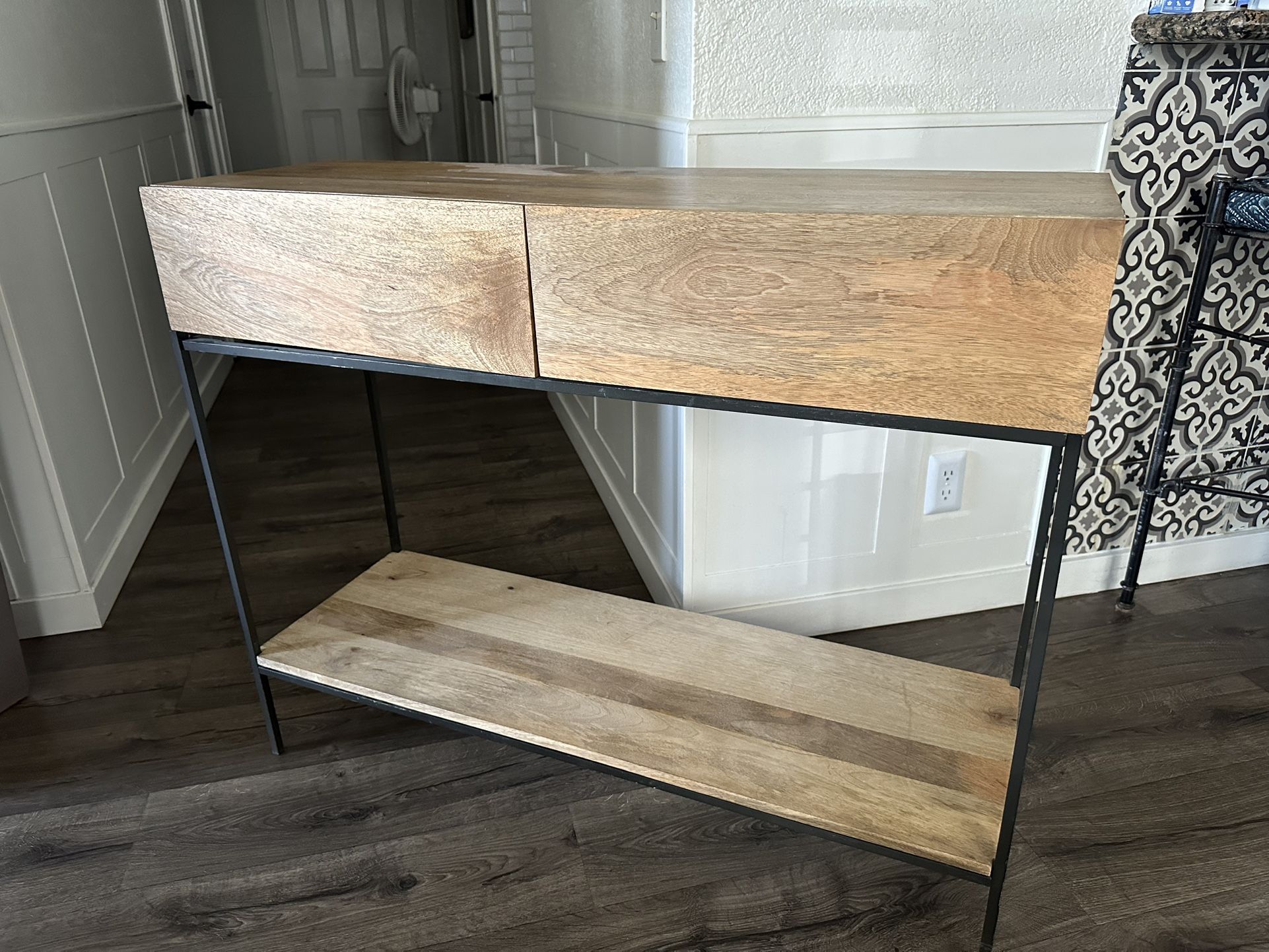 Industrial Storage Console From West Elm