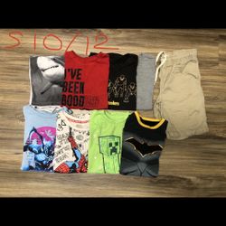 Boy Clothes Lot Size 10/12