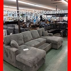 🥰 Beautiful Corduroy Sectional 