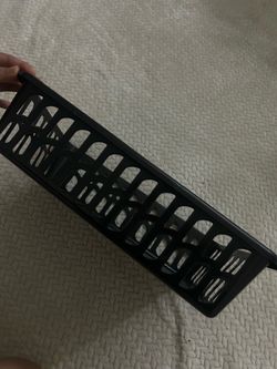 plastic organizer basket