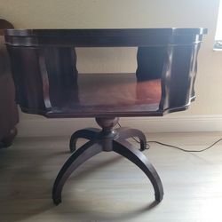 Pair Of Vintage Wood Tables