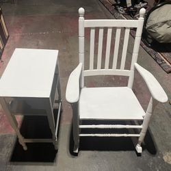 Rocker And End table
