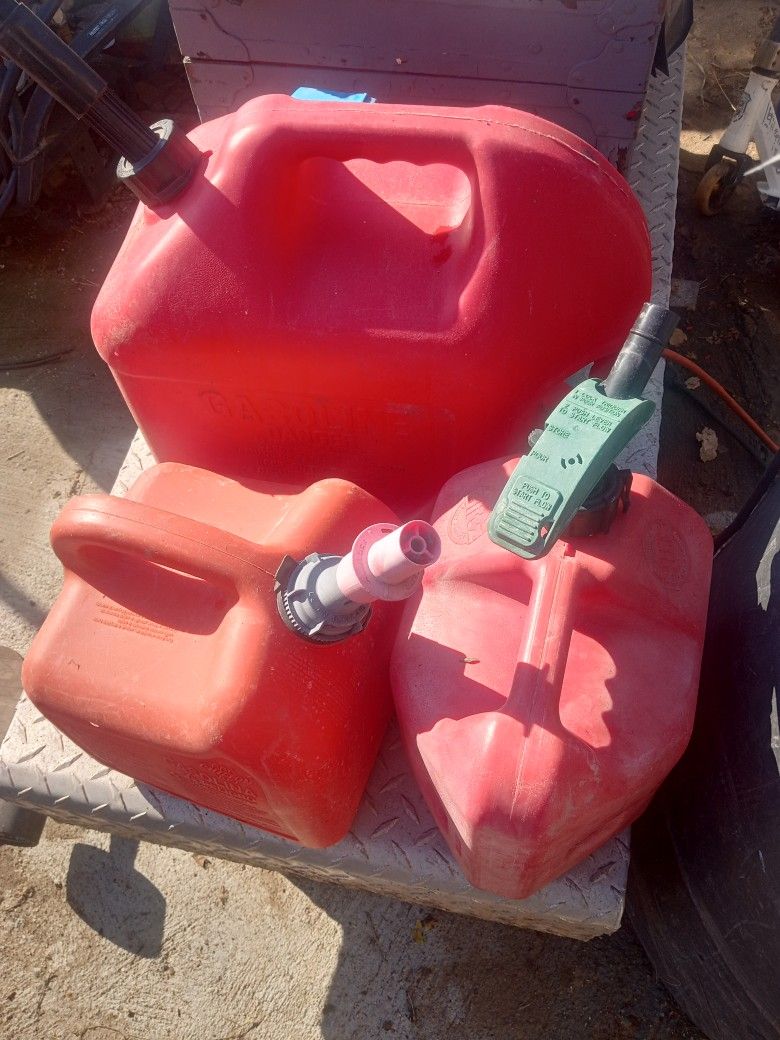 Gas Tanks Used 