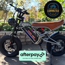Super Rad 350W Fat Tire Compact E-Bike | Teens & Smaller Riders | 6-Month Warranty | 73
