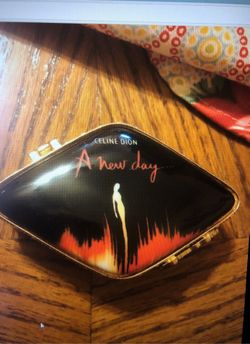 Vintage Celine dion a new day trinket box