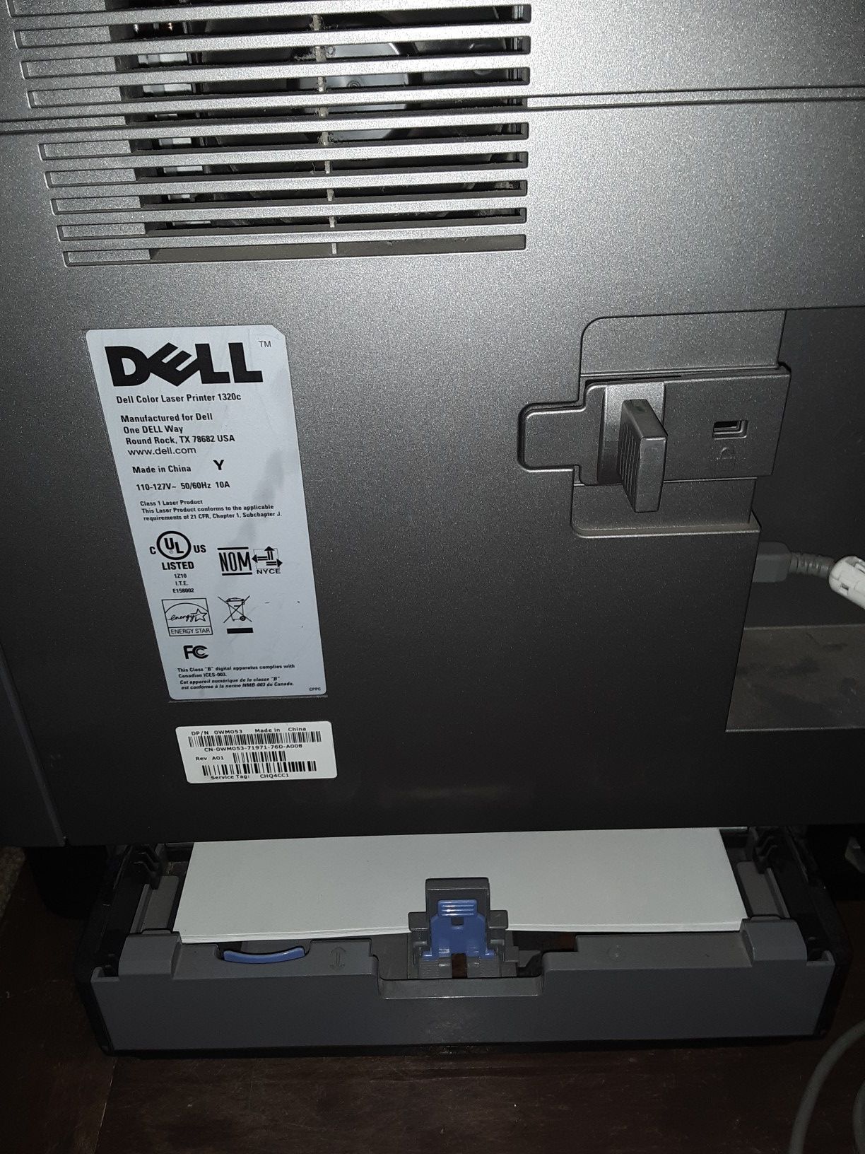 Dell color laser printer
