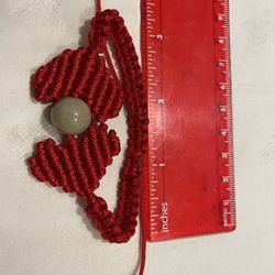 Handmade Jade And Heart bracelet 