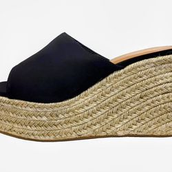 BRAND NEW SLIP ON WEDGE STYLE SANDALS