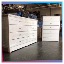 8 and 5 drawers dresser/ Five and eight drawers dresser