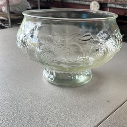 Vintage Jeannette Punch Bowl Set