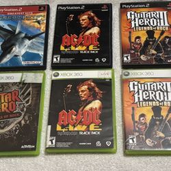 PS2 & Xbox 360 Video Game Lot