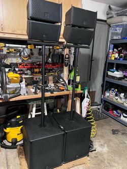 Live Speaker Monitors Powered with Bluetooth