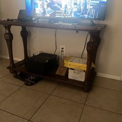 Wooden Tv Stand Or Entry Way Stand/Table