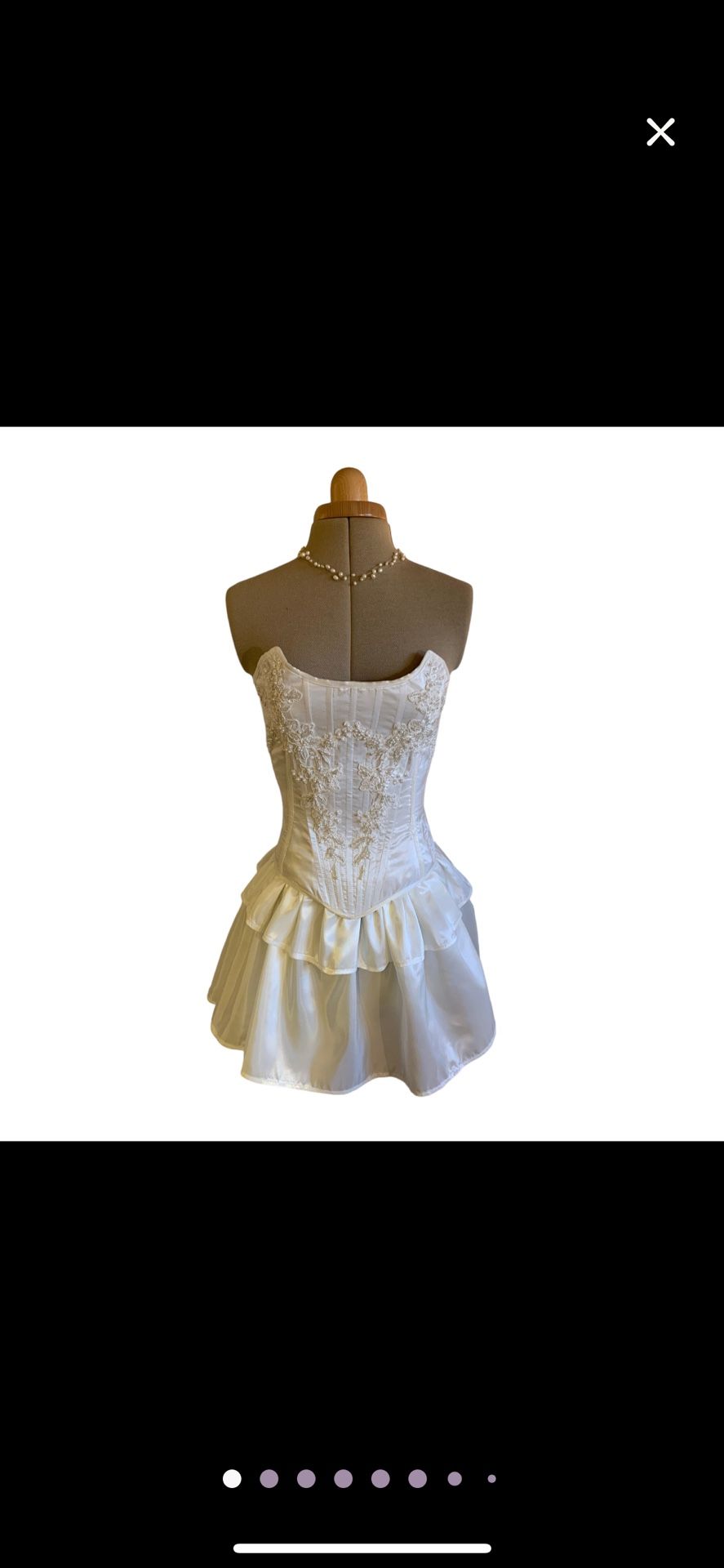 White Bridal Set