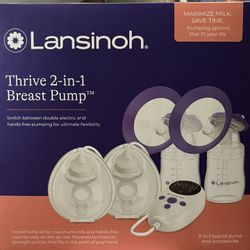 Lansinoh 2-in-1 breast pump