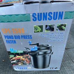 Sunsun Cpf 2500 Pond Bio Press Filter 