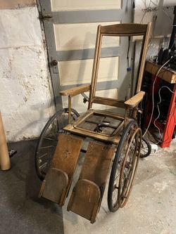 Antique Gendron Wheelchair Turn of the century