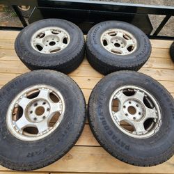 265 75 16 Milestar Tires On Chevy 6 Lug