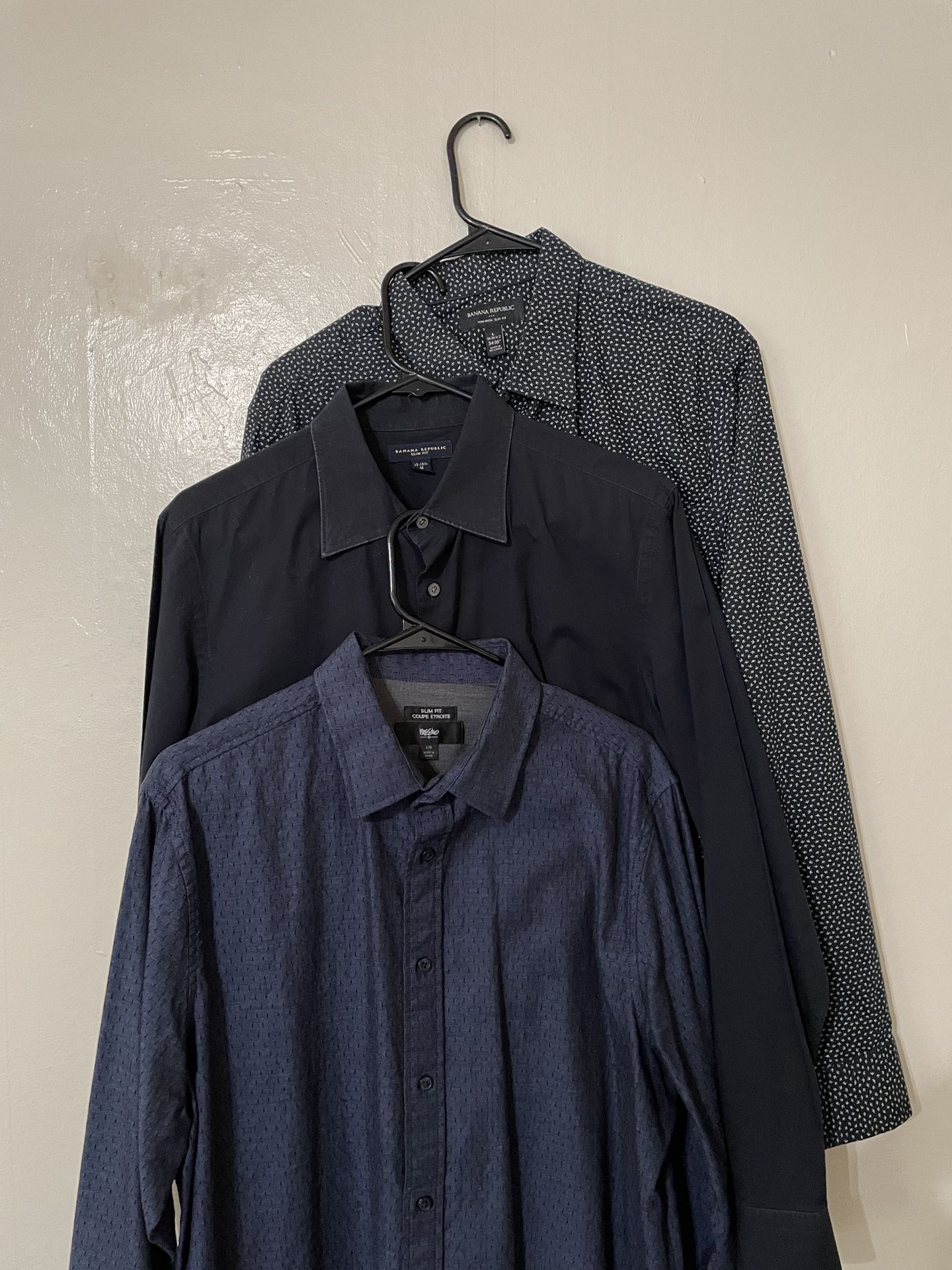 3 Men’s Dress Shirts Bundle