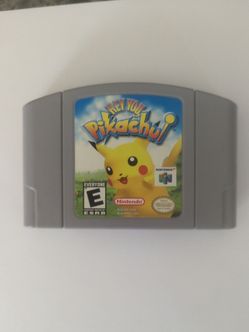 N64 hey you Pikachu