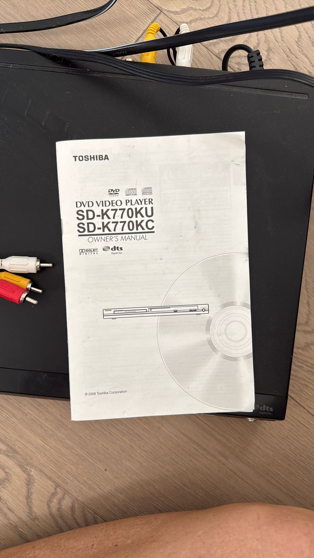Toshiba DVD player
