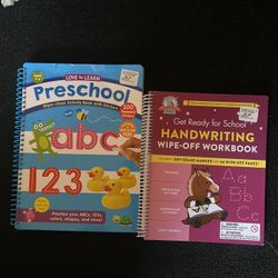 Dry Erase Writing Practice Books