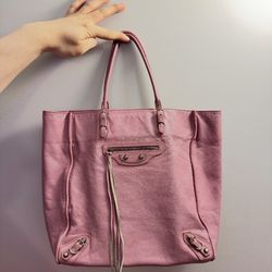 Balenciaga Calfskin Tote Bag