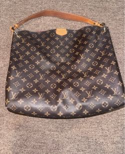 Louis Vuitton Monogram Large Hobo Shoulder Bag