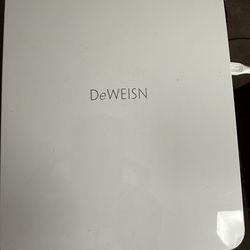DeWeisn Folding Lighted travel Makeup Cosmetic Mirror