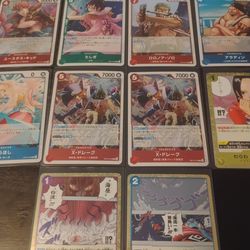 One Piece Cards (Op14 Rare Foils)
