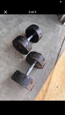 85 lb Dumbbells